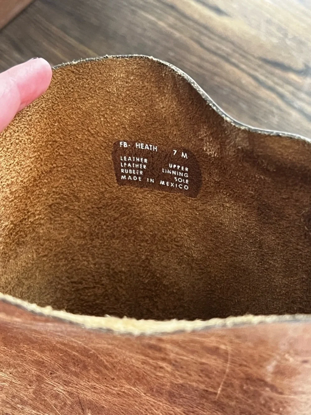 Free People Distressed Brown Leather Harness Riding Boots - Picture 6 of 6